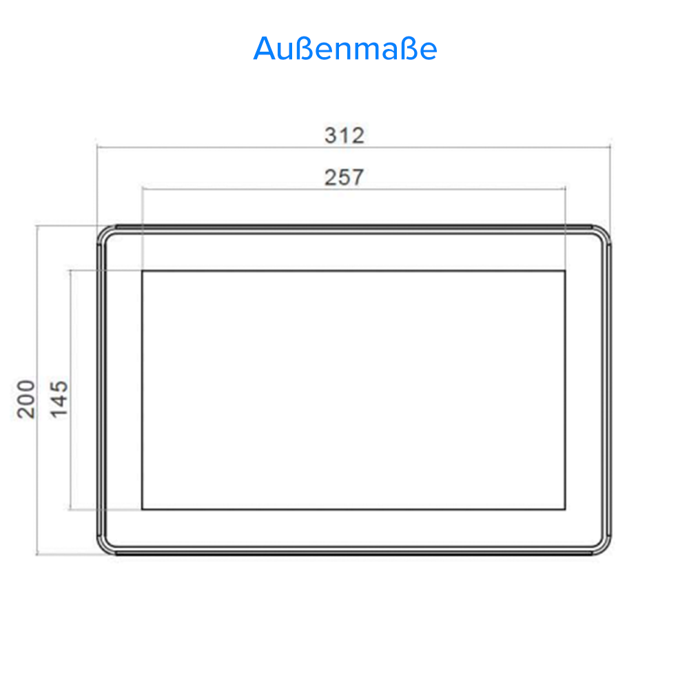 11.6 Zoll Android Touch PC