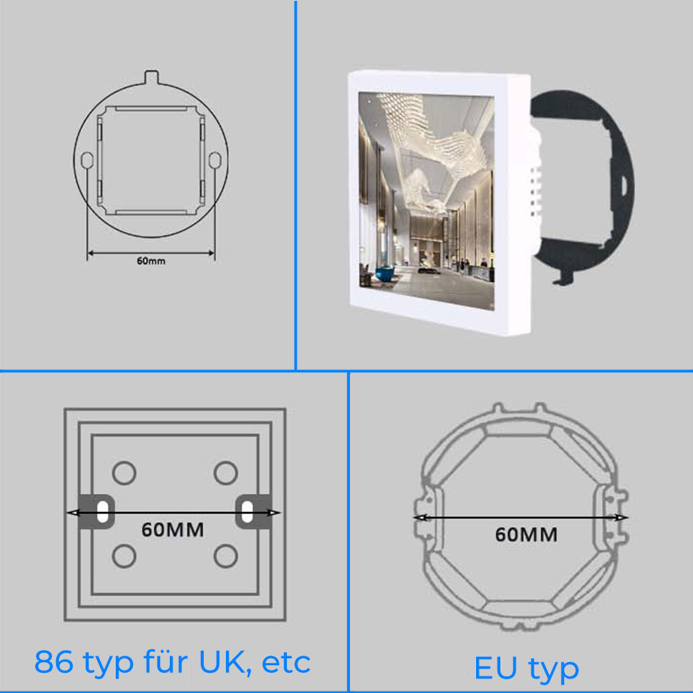 4 Zoll ANDROID Panel PO40P