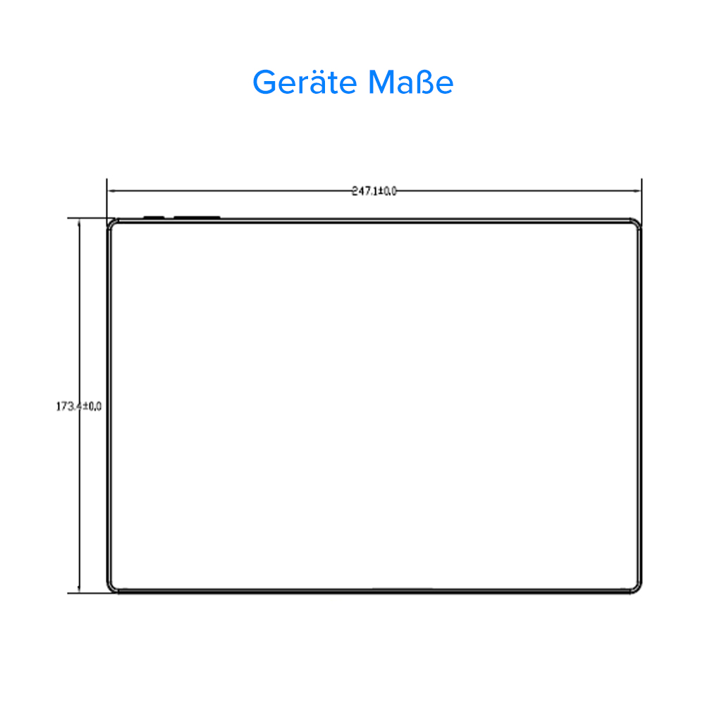 10 Zoll ANDROID Panel PO101P
